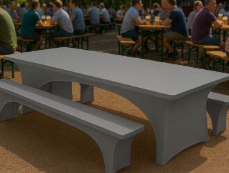 bierzeltgarniturhussen grau