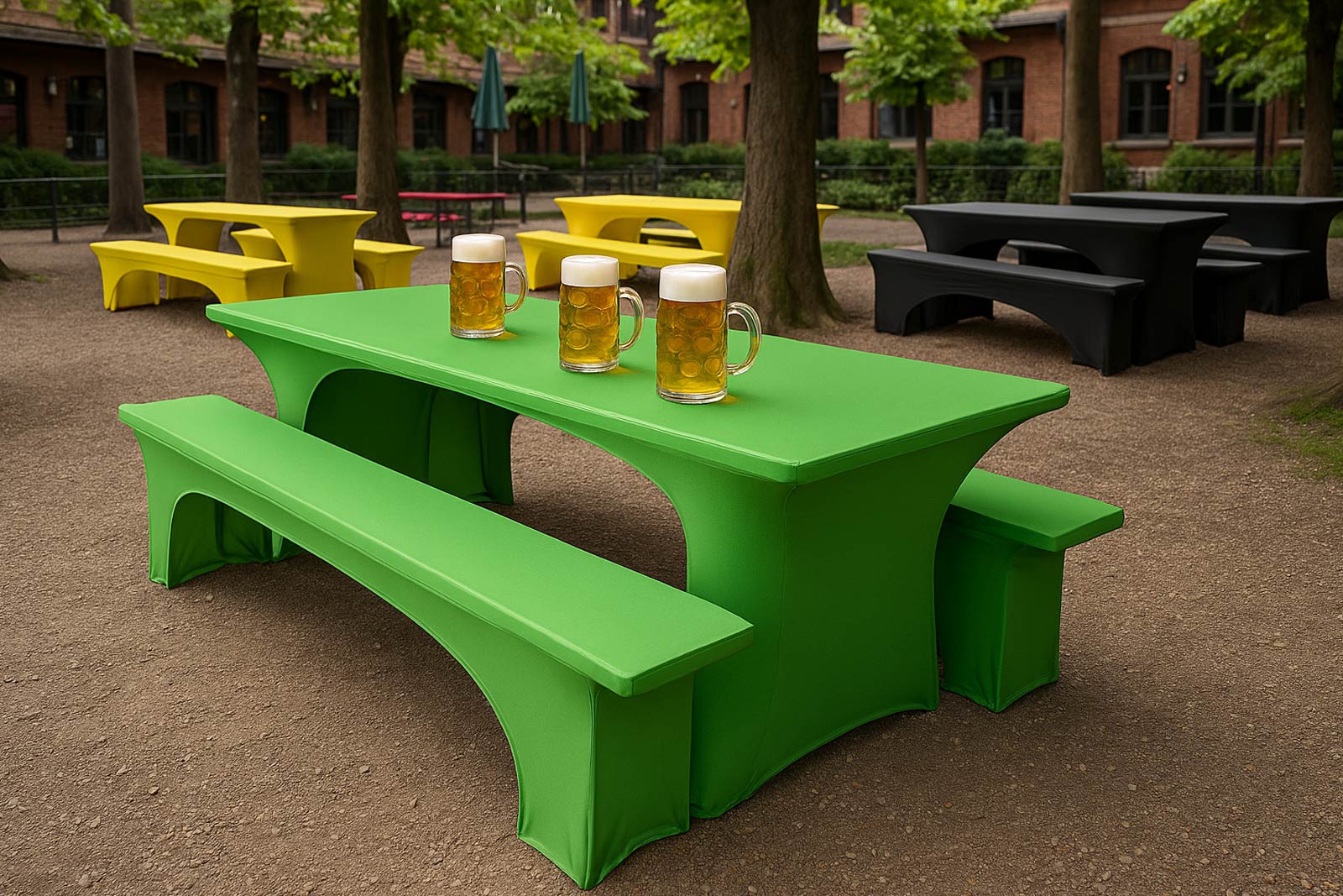 Bierzeltgarnitur-Hussen für restaurant