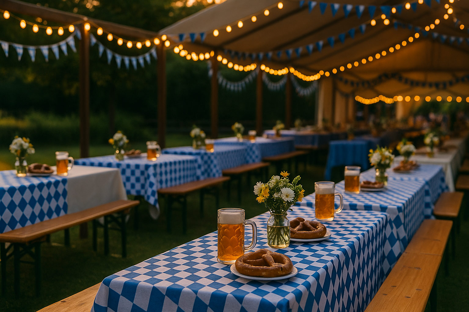 oktoberfest bierzeltgarniturhussen