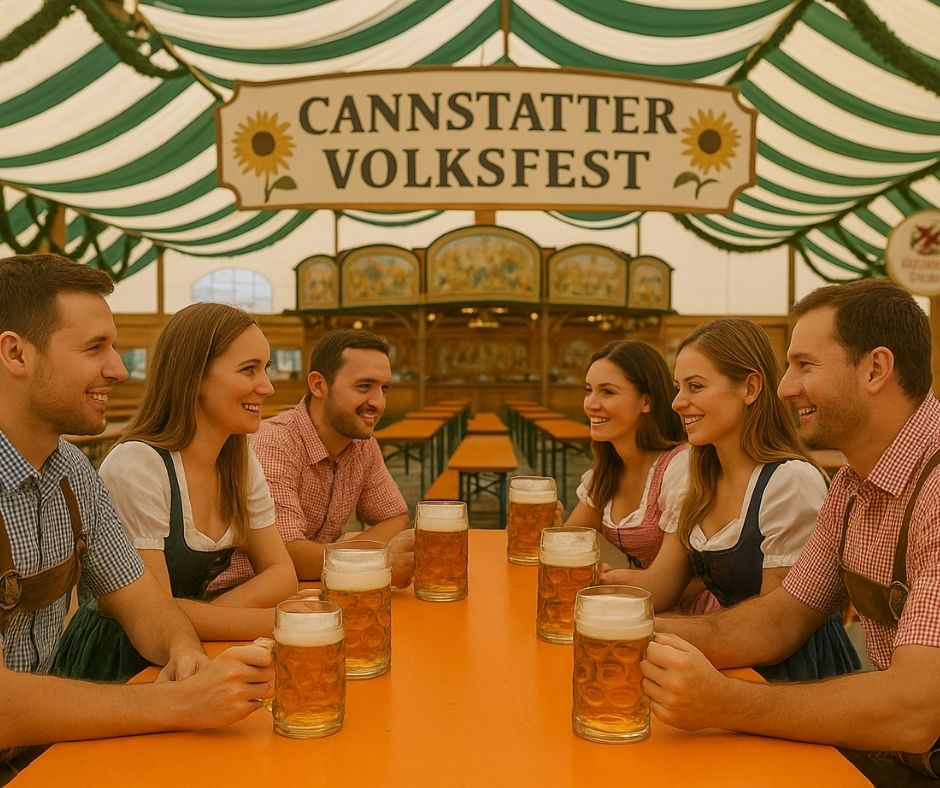 “Cannstatter Volksfest & Festzeltgarnituren”