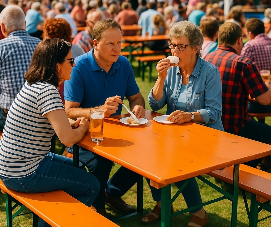 Cannstatter Volksfest und Festzeltgarnituren