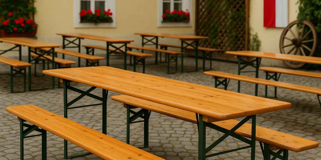 Vienna Kaiser Fest Bierzeltgarnitur